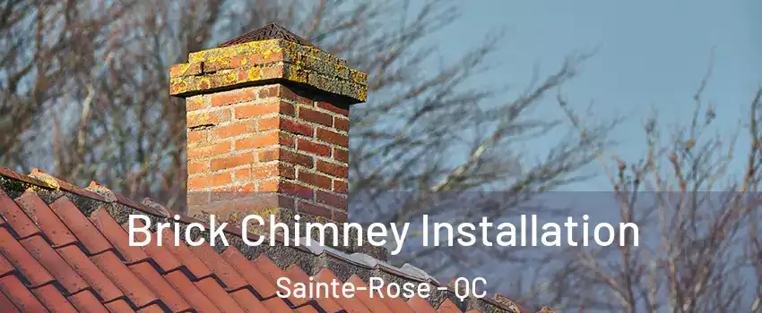  Brick Chimney Installation Sainte-Rose - QC
