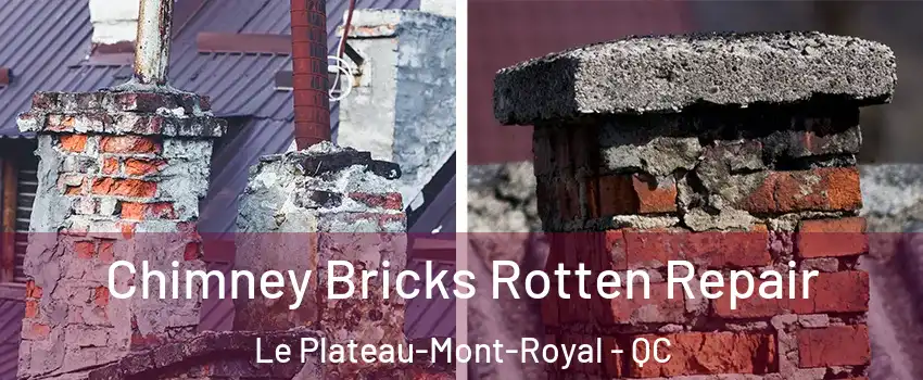  Chimney Bricks Rotten Repair Le Plateau-Mont-Royal - QC
