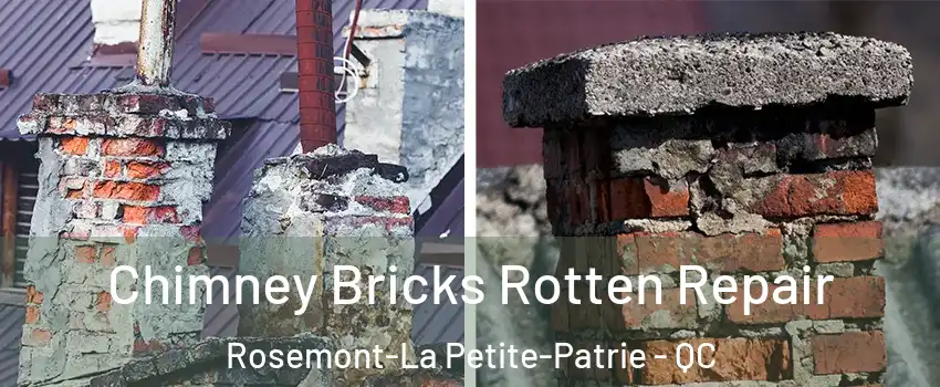 Chimney Bricks Rotten Repair Rosemont-La Petite-Patrie - QC
