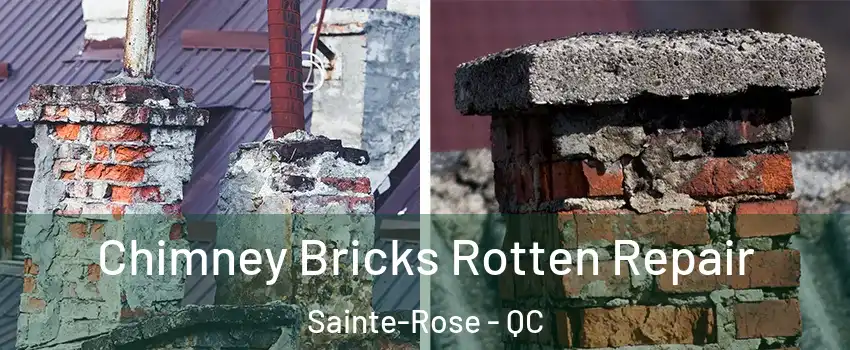 Chimney Bricks Rotten Repair Sainte-Rose - QC