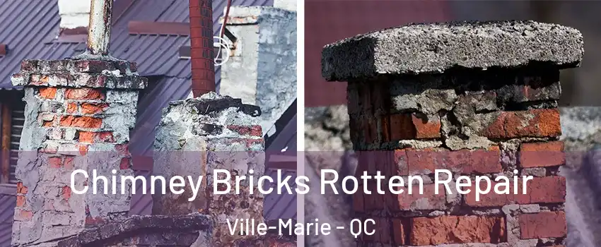  Chimney Bricks Rotten Repair Ville-Marie - QC