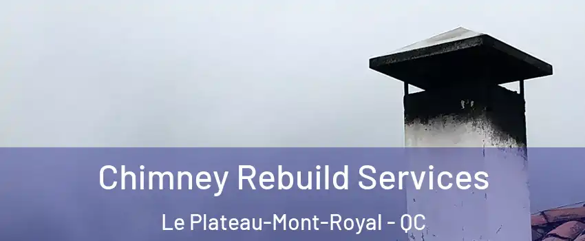  Chimney Rebuild Services Le Plateau-Mont-Royal - QC