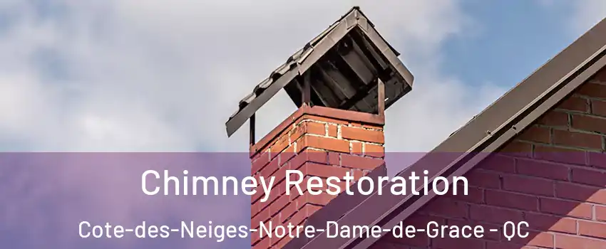  Chimney Restoration Cote-des-Neiges-Notre-Dame-de-Grace - QC
