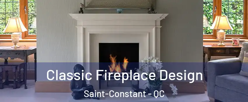  Classic Fireplace Design Saint-Constant - QC