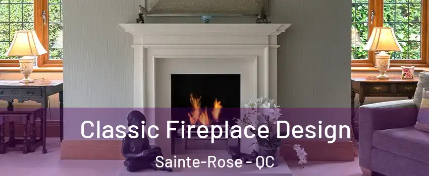  Classic Fireplace Design Sainte-Rose - QC
