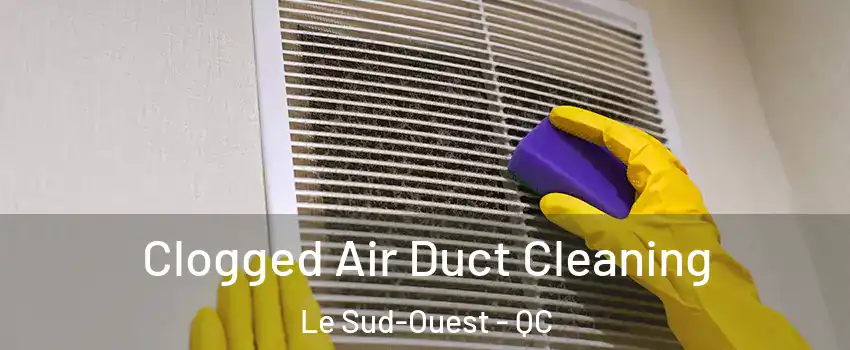  Clogged Air Duct Cleaning Le Sud-Ouest - QC