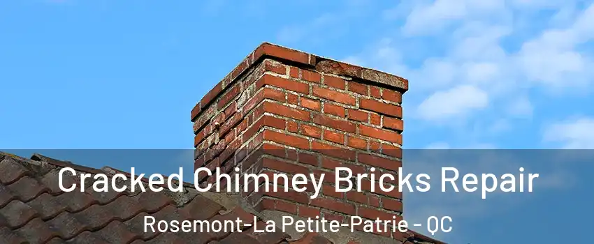 Cracked Chimney Bricks Repair Rosemont-La Petite-Patrie - QC