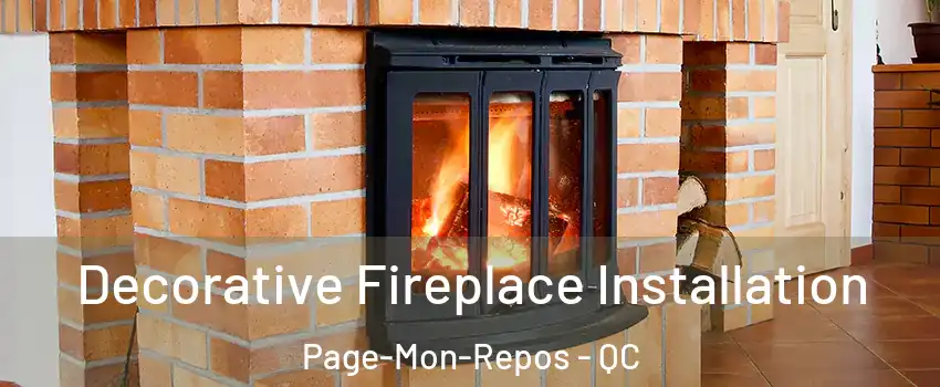 Decorative Fireplace Installation Page-Mon-Repos - QC