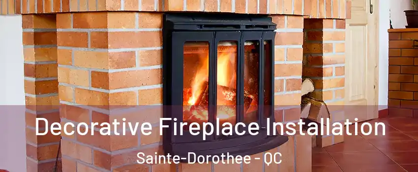  Decorative Fireplace Installation Sainte-Dorothee - QC