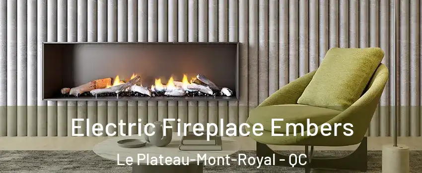  Electric Fireplace Embers Le Plateau-Mont-Royal - QC