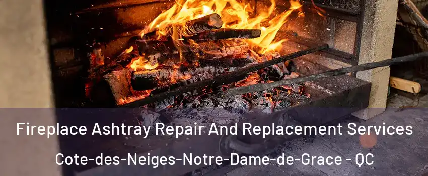  Fireplace Ashtray Repair And Replacement Services Cote-des-Neiges-Notre-Dame-de-Grace - QC