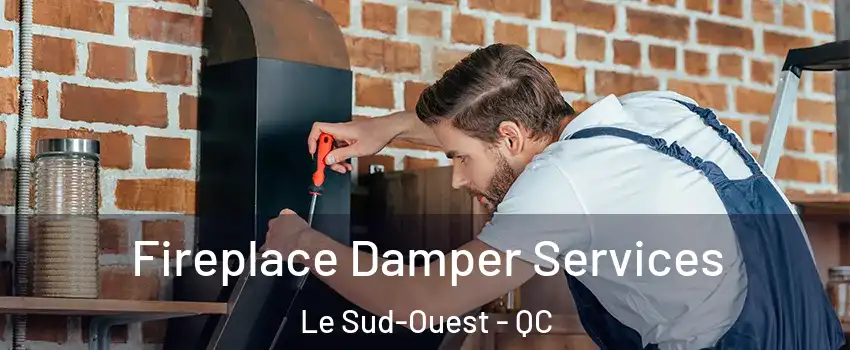  Fireplace Damper Services Le Sud-Ouest - QC