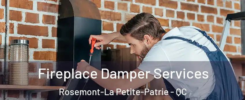  Fireplace Damper Services Rosemont-La Petite-Patrie - QC