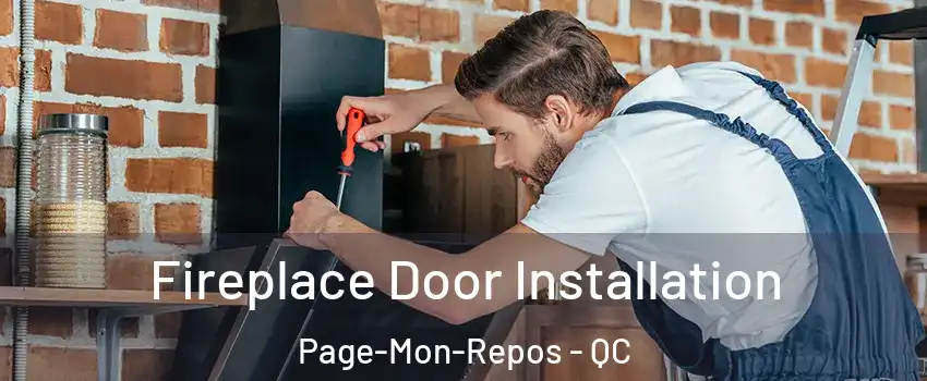  Fireplace Door Installation Page-Mon-Repos - QC