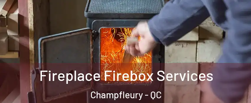  Fireplace Firebox Services Champfleury - QC