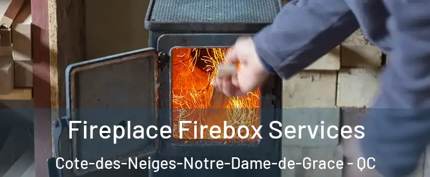  Fireplace Firebox Services Cote-des-Neiges-Notre-Dame-de-Grace - QC
