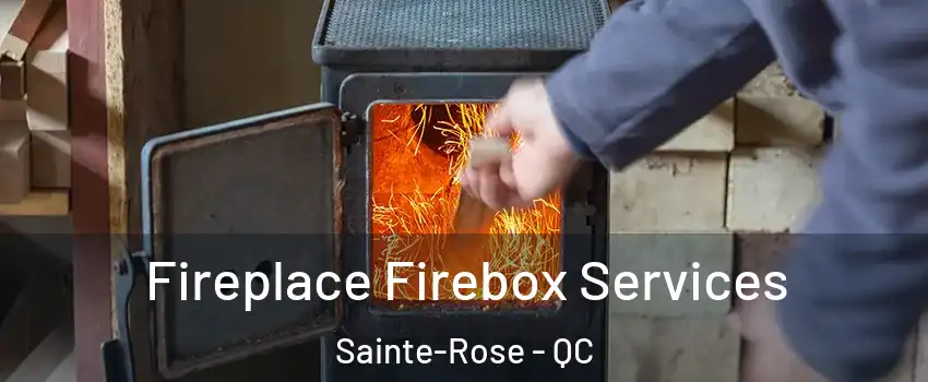  Fireplace Firebox Services Sainte-Rose - QC