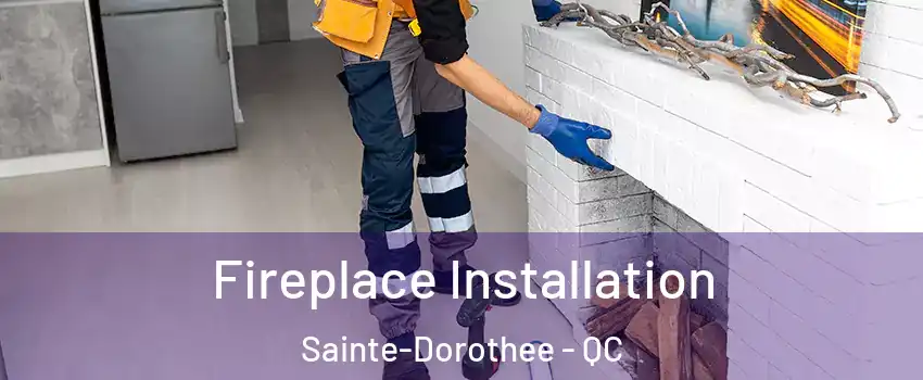  Fireplace Installation Sainte-Dorothee - QC