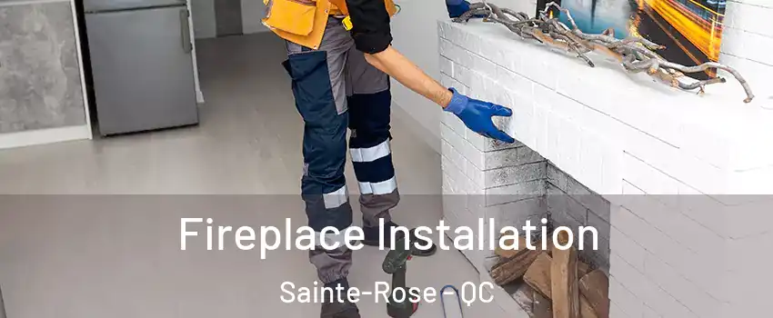  Fireplace Installation Sainte-Rose - QC