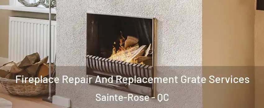  Fireplace Repair And Replacement Grate Services Sainte-Rose - QC