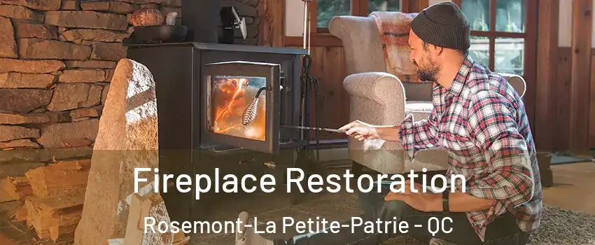 Fireplace Restoration Rosemont-La Petite-Patrie - QC