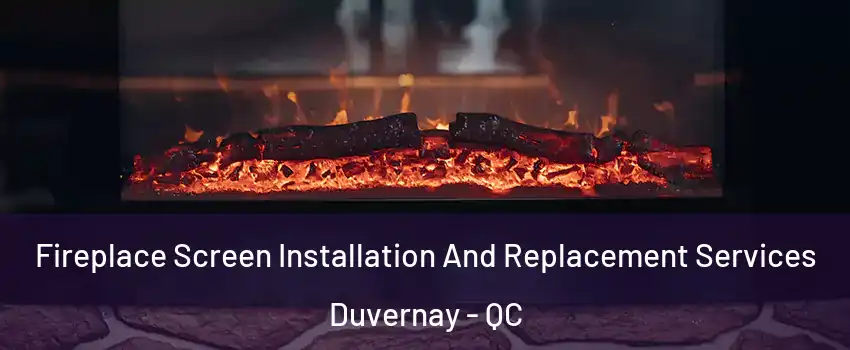  Fireplace Screen Installation And Replacement Services Duvernay - QC