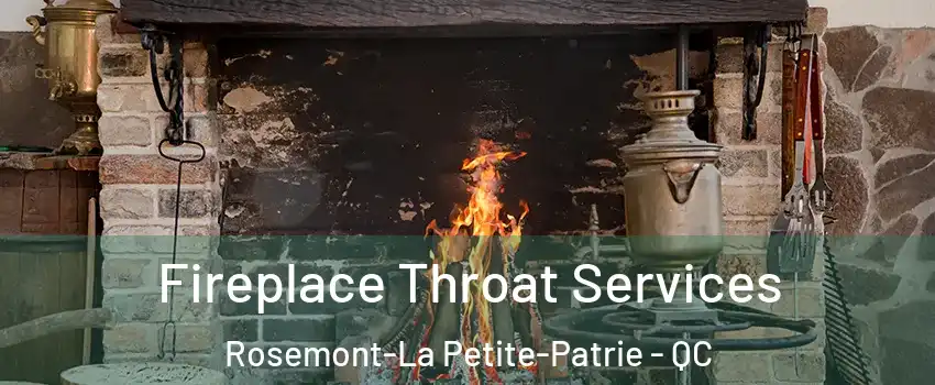 Fireplace Throat Services Rosemont-La Petite-Patrie - QC