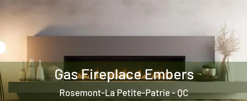  Gas Fireplace Embers Rosemont-La Petite-Patrie - QC