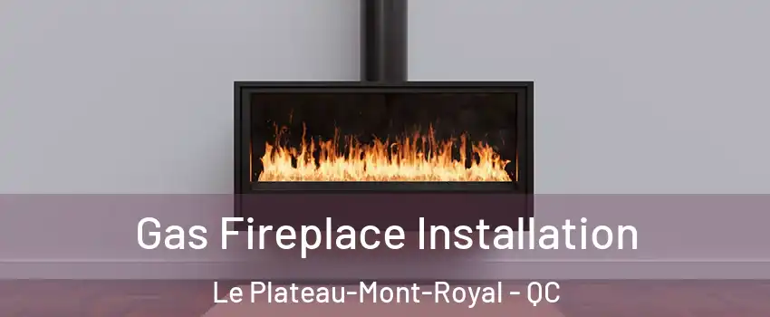  Gas Fireplace Installation Le Plateau-Mont-Royal - QC