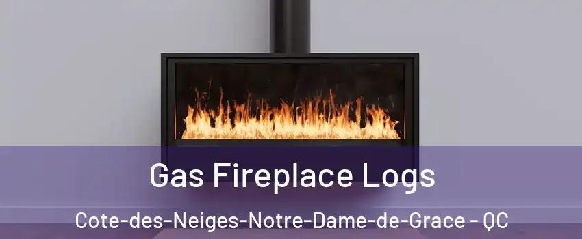  Gas Fireplace Logs Cote-des-Neiges-Notre-Dame-de-Grace - QC