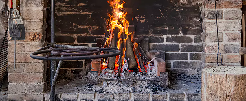 Cracked Electric Fireplace Bricks Repair Services  in Montreal, QC