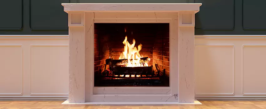 Decorative Electric Fireplace Installation in Montreal, Quebec