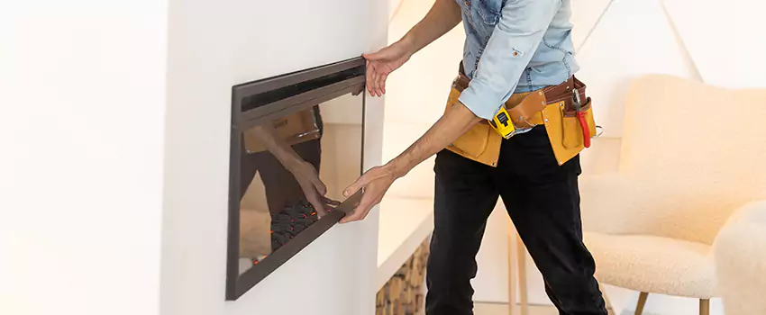Metal Fireplace Installation in Montreal, Quebec