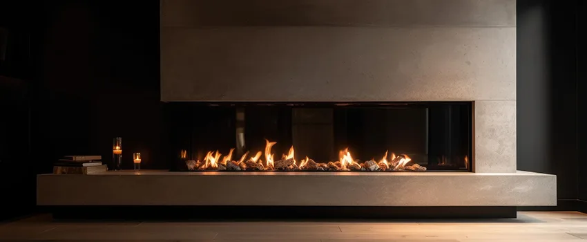 Gas Fireplace Ember Bed Design Services in Montreal, Quebec
