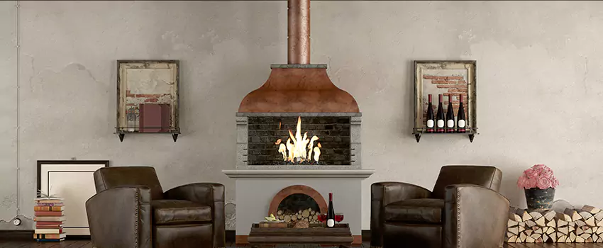 Thelin Hearth Products Providence Pellet Insert Fireplace Installation in Montreal, QC