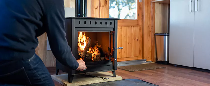 Open Hearth Wood Fireplace Installation in Montreal, QC