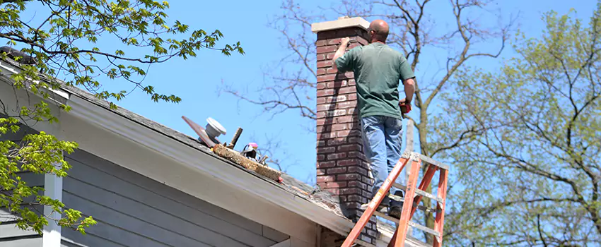 Vinyl and PVC Chimney Flashing Installation in Montreal, QC