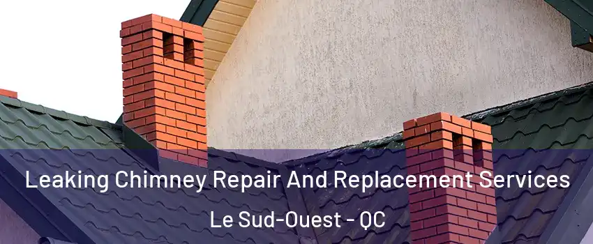 Leaking Chimney Repair And Replacement Services Le Sud-Ouest - QC