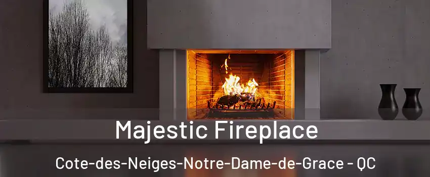  Majestic Fireplace Cote-des-Neiges-Notre-Dame-de-Grace - QC