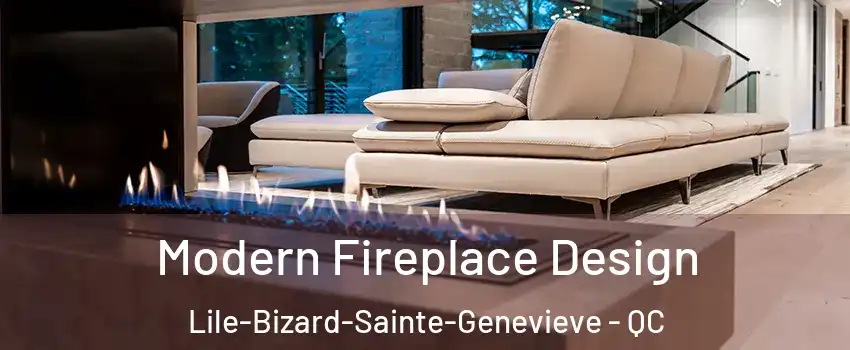  Modern Fireplace Design Lile-Bizard-Sainte-Genevieve - QC