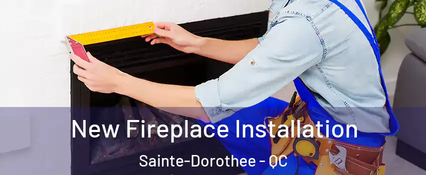  New Fireplace Installation Sainte-Dorothee - QC