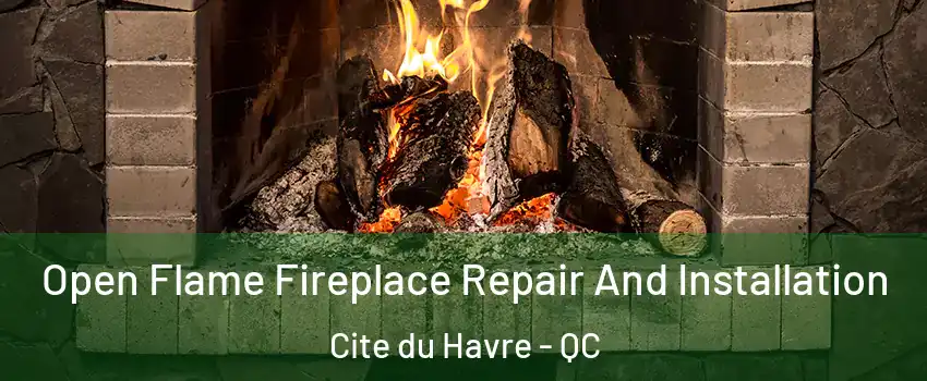 Open Flame Fireplace Repair And Installation Cite du Havre - QC