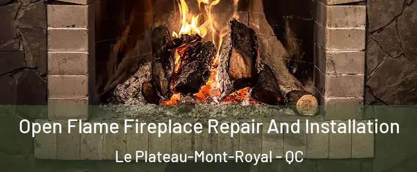  Open Flame Fireplace Repair And Installation Le Plateau-Mont-Royal - QC
