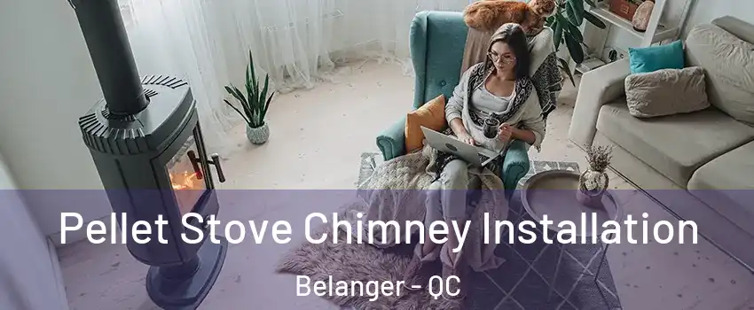  Pellet Stove Chimney Installation Belanger - QC