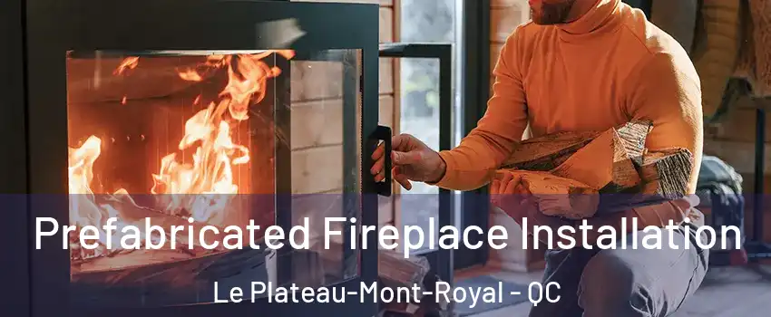  Prefabricated Fireplace Installation Le Plateau-Mont-Royal - QC