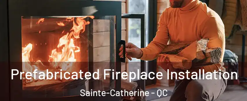  Prefabricated Fireplace Installation Sainte-Catherine - QC
