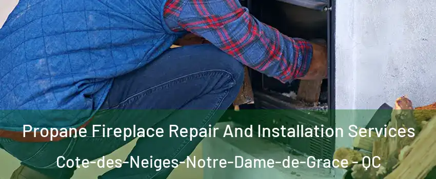 Propane Fireplace Repair And Installation Services Cote-des-Neiges-Notre-Dame-de-Grace - QC