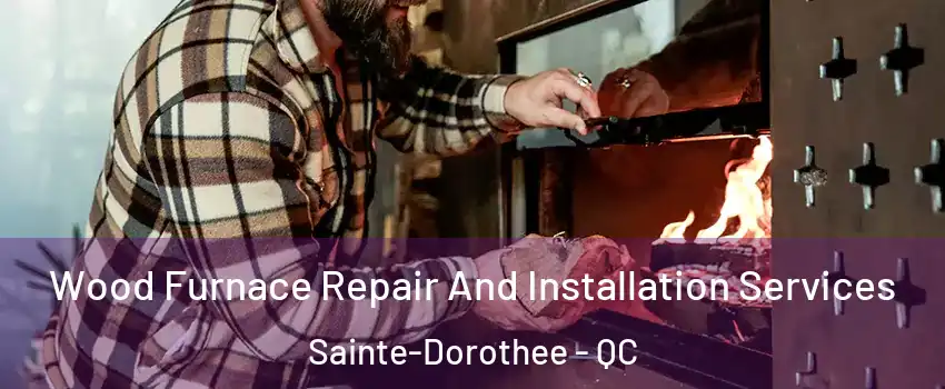  Wood Furnace Repair And Installation Services Sainte-Dorothee - QC