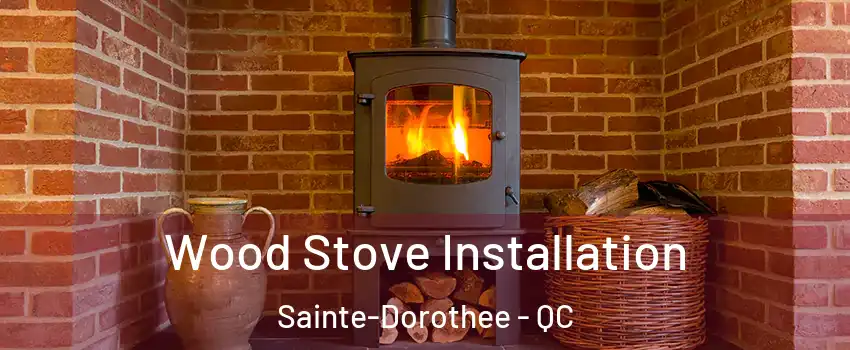  Wood Stove Installation Sainte-Dorothee - QC