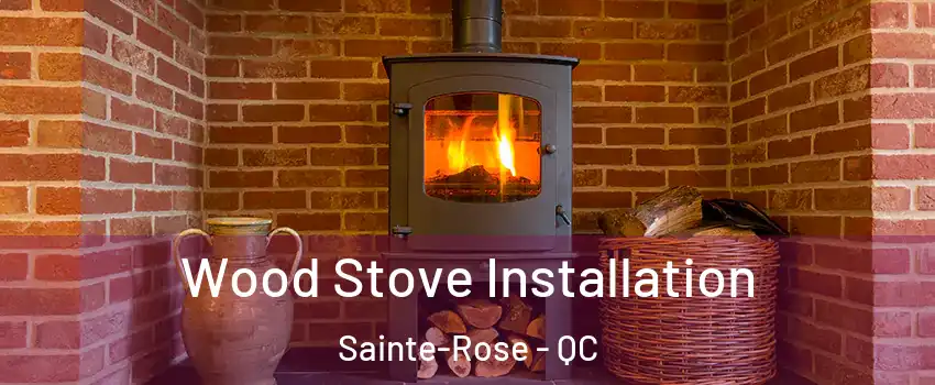  Wood Stove Installation Sainte-Rose - QC